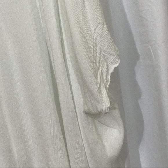 Sz M | Forever 21 | Batwing Sleeve Beach Cover Up Kimono Bathing suit Cover Up - Picture 6 of 8